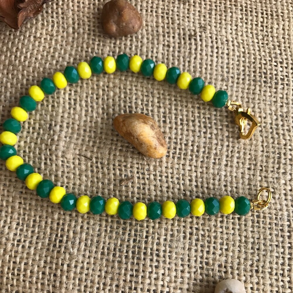 Orula Inspired Bracelet, Orula Mano de Orula Ilde Icofa de Orula Yoruba Religion